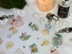 ♡SAMCHONGSA KEYRING & STICKER♡