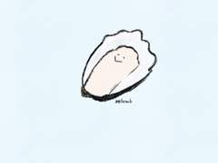 굴+내려오는 알들