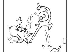 -3- 짜이 마시다 급 낙서