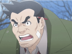 무술 자세를 잡은 모습의 파견 탐사대 6인