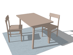 테이블, 의자_001