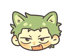 띠부에 쓰인 도안..