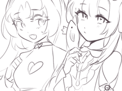 오너캐 둘이 만났대요