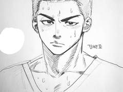 [슬램덩크] 북산 멤버 낙서