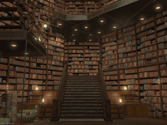 [모그리] 지고천11구 52번지 _ 정보관람실<상시개방>숨겨진 앉기/졸음 특정감정표현가능 안내