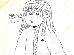 걍 그림+친구 그려주기