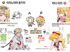 흑백LD 2인 흉상