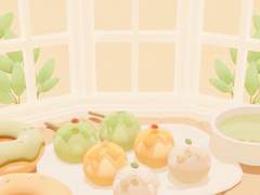 유랑하는 상인의 소포 - 경단 꼬치