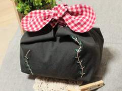 핸드메이드 도시락 가방 겸 다용도 파우치