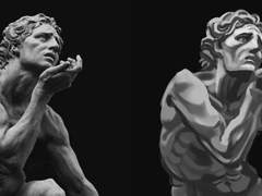 2023년 2월 19일 (일) <면크로키>