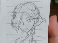 포타 놀러온 김에 낙서들