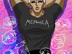 죠죠 5부 암살팀 낙서 모음