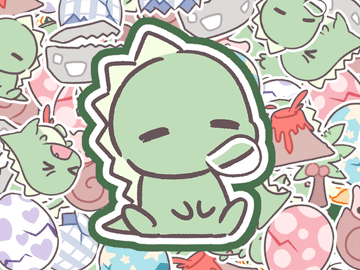 유료 ¶ 🌋공룡시대 브러쉬