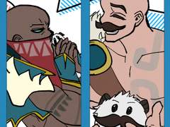 [릴레이 그리기 109, 110번째]브라움만 믿으라고!/모두 빠뜨려주마...