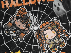 나도 잡혔어 (할로윈 타입)