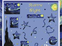 【무료 배포】 명화 굿노트 스티커