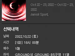 티켓팅 경력달글