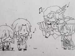 바람 속성 소년들의 연주회