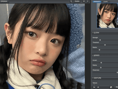 토파즈 클린 수치 및 디노이즈 수치