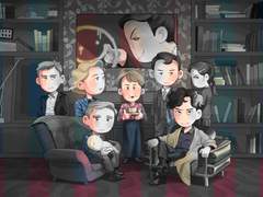 셜록 엽서도안 공유