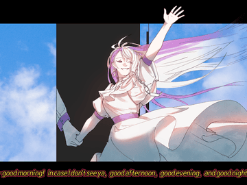 밤의 여신이 가고, 여명이 찾아오는 순간.