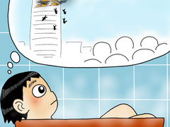 브베만화일기 - 미니 낙하산이 있었다면 사람들을 살릴수 있었을텐데...