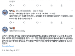 BDSM 과 내면의 성장에 관련한 이야기
