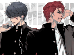 [슬램덩크] 강백호, 서태웅 (+낙서 추가)