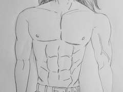 그림밟기한 바지