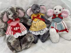 수제 쥐 인형 / 테디베어 / 인형옷 / 20cm 인형 (리뉴얼)