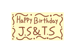 케이크장식 키링 도안