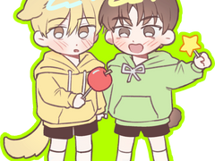 문대 & 큰세 키링 도안