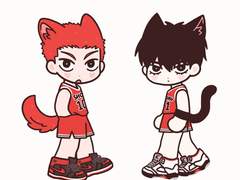 슬램덩크 강백호 & 서캐웅 키링 도안 무료 배포