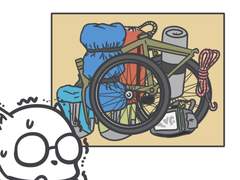 EP2 출발 세 시간 전에 35kg 수하물 재포장하기