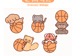 슬램덩크 북산 키링 도안 공유