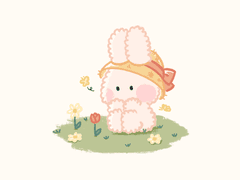 꽃 구경하는 뽀구리