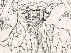 [사호 평온자의 자작 그림]협곡과 아치교