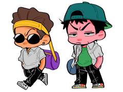 송태섭, 정대만 키링도안 배포