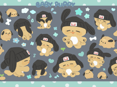 아기강아지_굿노트스티커