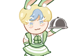 고수케이크맛 재민쿠키 키링 도안