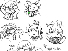 키미가시네 스팀판 발매기념 낙서