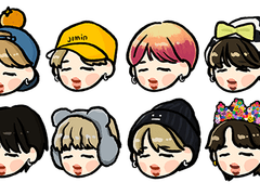 한입 지미니 머리 도안🐥