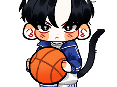 가비지타임 냥준수 키링 도안