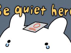 [방구빵빵]Be quiet here.(please)