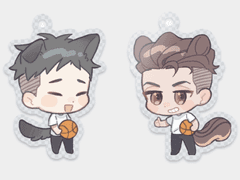 멈머달재&다람쥐태섭 스냅스 키링 도안 배포