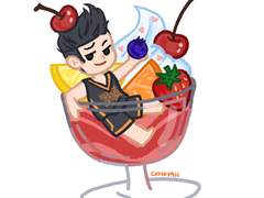 스냅스 키링 도안