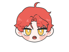 막내즈 얼굴 키링 도안 배포