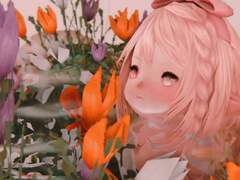 주황머리 오드아이