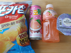 먹방 브베 - 포카칩, 코코팜, 몽구몽구, 쁘띠첼포도맛, 먹방