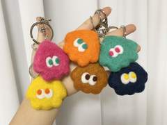 [미개장]오징어 양모펠트 인형 커미션